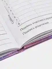 Аметистовый дневник универсальный для 1-11 классов, твердый
