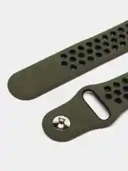Хаки ремешок для Apple Watch 42/44 двухцветный, спортивный