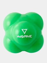 Мяч реакционный INSANE IN22-RB100, силикагель, зеленый, диаметр 6,8 см