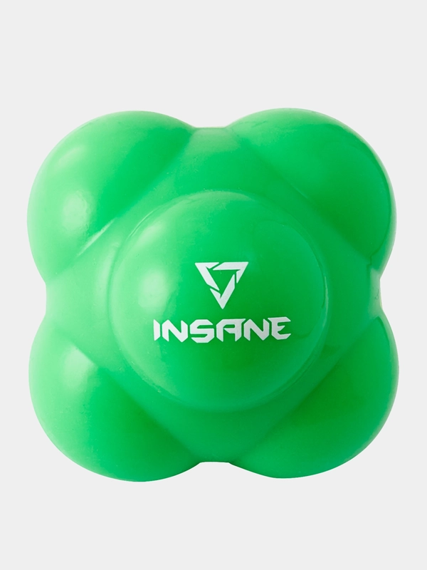 Мяч реакционный INSANE IN22-RB100, силикагель, зеленый, диаметр 6,8 см