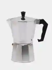 Серый металлик гейзерная кофеварка