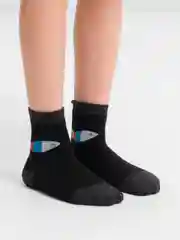 Черный носки детские, махровые