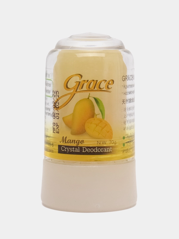 Натуральный тайский дезодорант кристалл Grace, манго