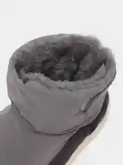 Серый полусапоги утепленные NG-0010