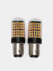 Желтый комплект автомобильных светодиодных ламп LED P21/5W