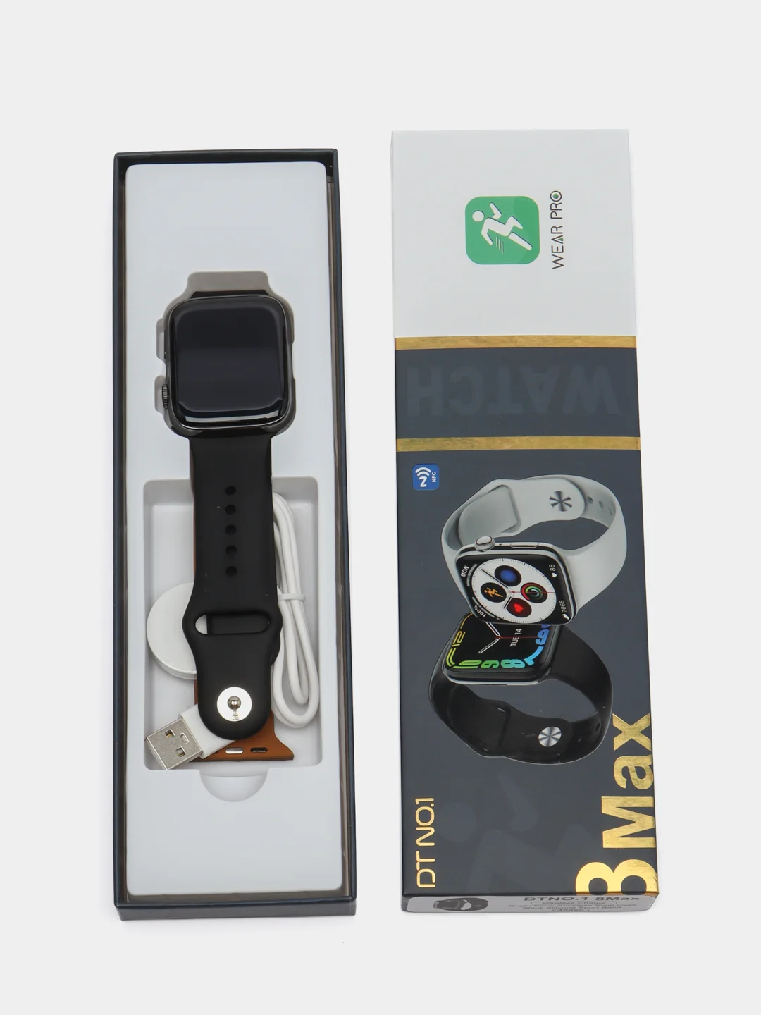 Черный умные часы Smart Watch X 8 Ultra и 8 Max