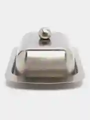 Маслёнка Maestro MR-1650, сталь сатин, зеркальная полировка, 18,8 х 12,4 х 7,6 см