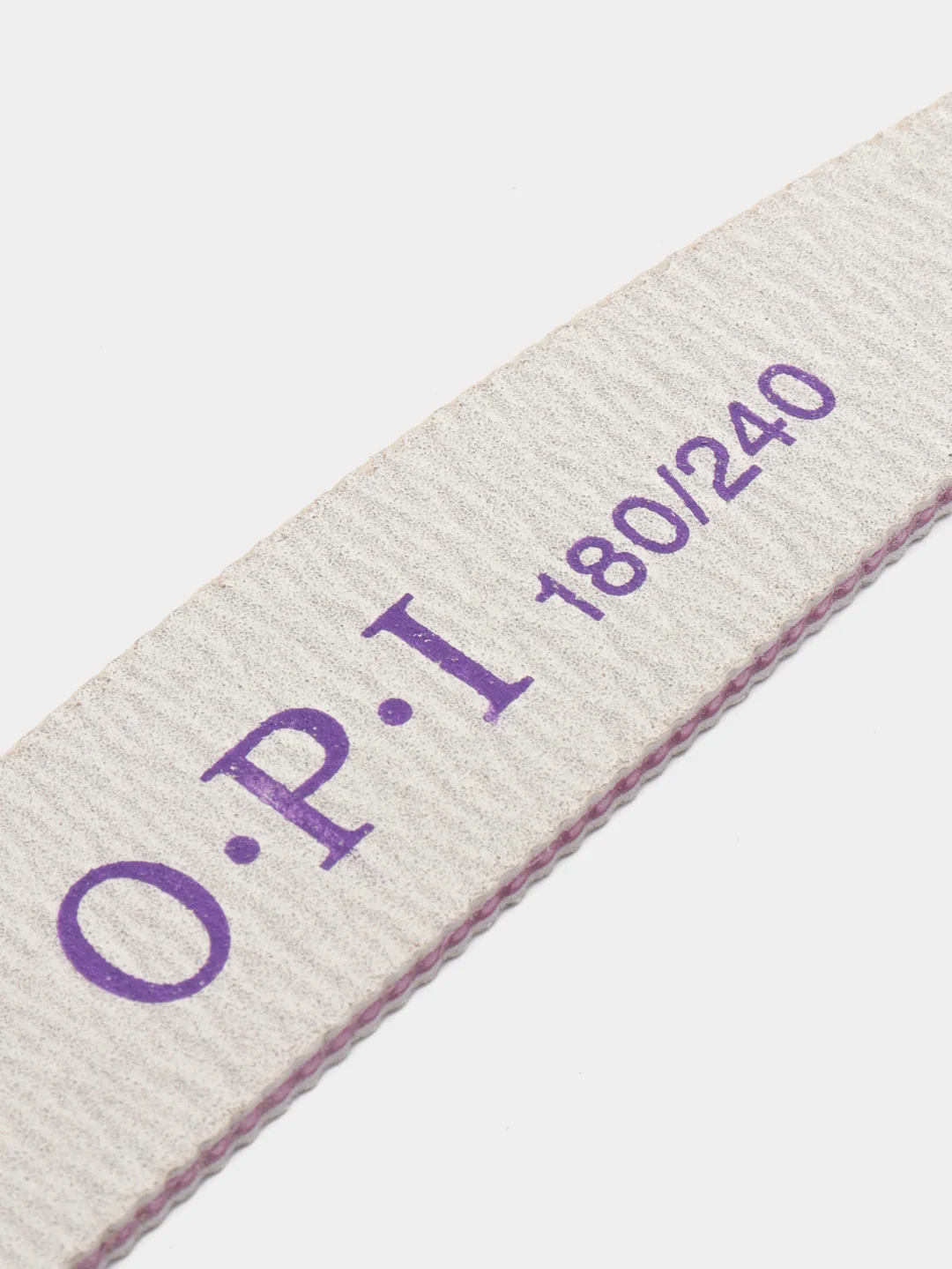 Пилка OPI для ногтей, прямая, лодочка, на деревянной основе, 100/180 и 180/240