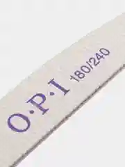 Пилка OPI для ногтей, прямая, лодочка, на деревянной основе, 100/180 и 180/240