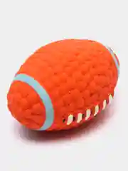 Красный игрушка-мячик, 6,5 см, с пищалкой, для собак мелких и средних пород