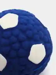 Голубой игрушка-мячик, 6,5 см, с пищалкой, для собак мелких и средних пород