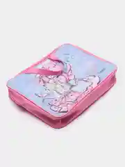 Лавандовый папка с ручками, школьная