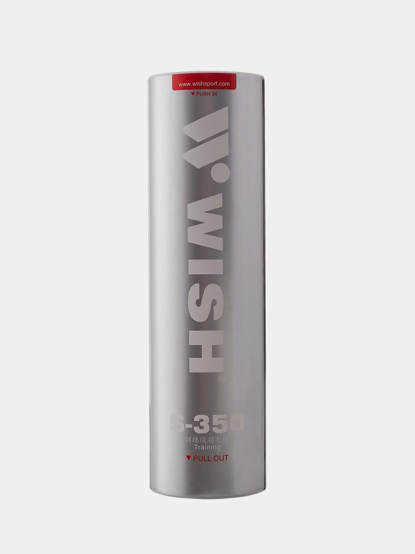 Набор воланов для бадминтона WISH S-350, ПВХ, 6 штук