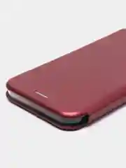 Бордовый чехол-книжка для iPhone 12 Pro Max, 12 Pro Max, 12 Про Макс, 12 Про Макс, экокожа