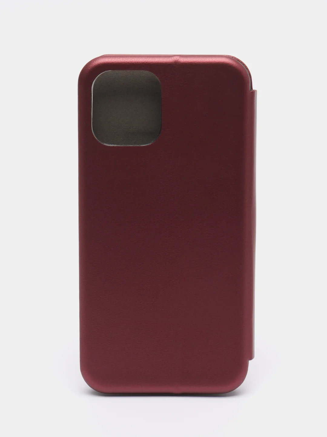 Бордовый чехол-книжка для iPhone 12 Pro Max, 12 Pro Max, 12 Про Макс, 12 Про Макс, экокожа