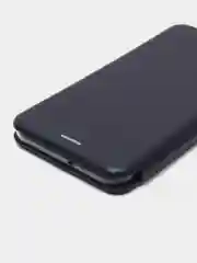 Темно-синий чехол книжка Huawei Honor P Smart 2020 (Хуавей Хонор П Смарт 2020)