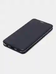 Темно-синий чехол книжка Huawei Honor P Smart 2020 (Хуавей Хонор П Смарт 2020)
