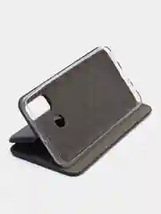 Темно-синий чехол книжка Huawei Honor P Smart 2020 (Хуавей Хонор П Смарт 2020)
