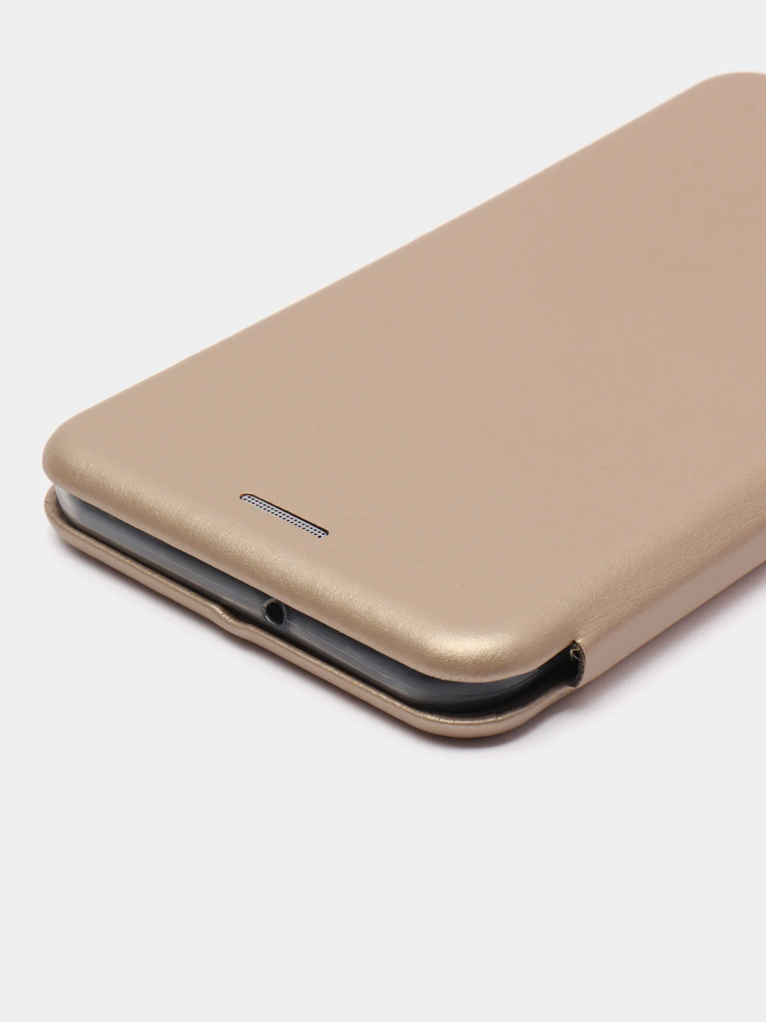 Золотой чехол книжка Huawei Honor P Smart 2020 (Хуавей Хонор П Смарт 2020)
