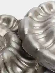 Кованый элемент "Ромашка большая", 2 штуки в комплекте, декоративная ковка. Арт.124б