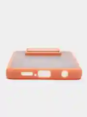 Розовый чехол для Poco X3, Poco X3 Pro (Поко Х3) со шторкой для защиты камеры, прозрачный, матовый