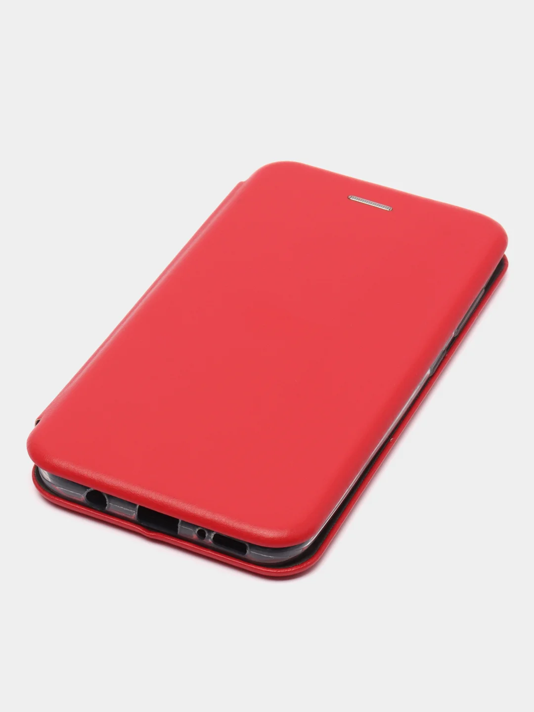 Красный чехол-книжка для Samsung Galaxy A 50 (Самсунг А 50), A50 экокожа