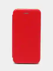Красный чехол-книжка для Samsung Galaxy A 50 (Самсунг А 50), A50 экокожа