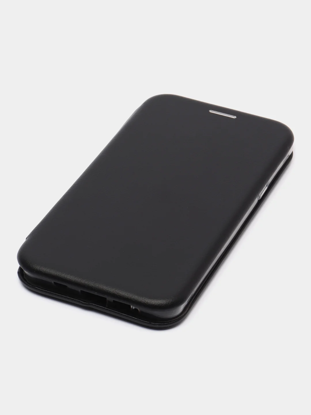 Черный чехол-книжка для Samsung Galaxy A 5 2016, A5 (2016), Самсунг А 5 2016, экокожа