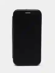 Черный чехол-книжка для Samsung Galaxy A 5 2016, A5 (2016), Самсунг А 5 2016, экокожа