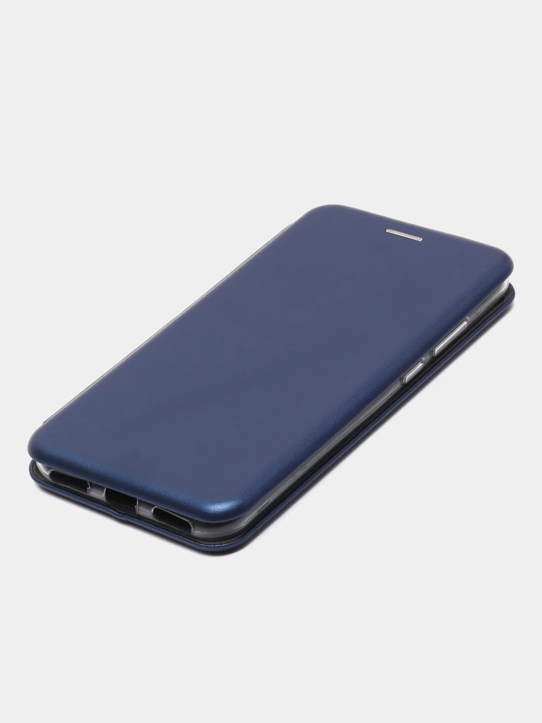 Синий чехол-книжка для Huawei Honor 8A (Хуавей Хонор 8 А), 8A Prime, Y6 2019, Y6s, , из экокожи
