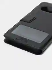 Черный чехол-книжка универсальный для Xiaomi, Honor, iPhone, Samsung, 16 см х 8 см