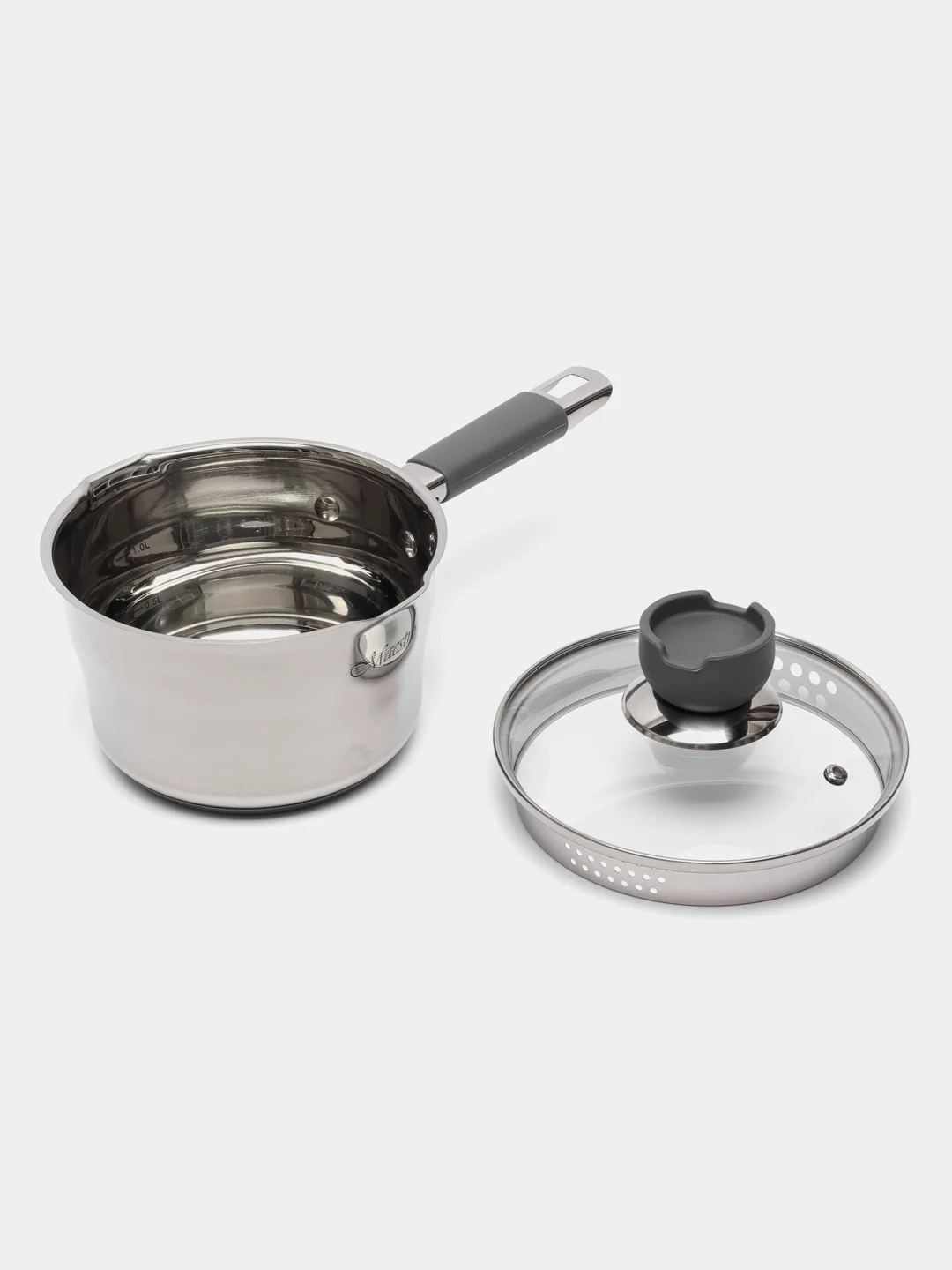 Ковш Maestro MR-3507-16S, с крышкой, 1,7 л, 16 см