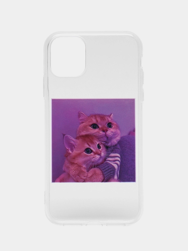 Чехол с принтом котиков для iPhone