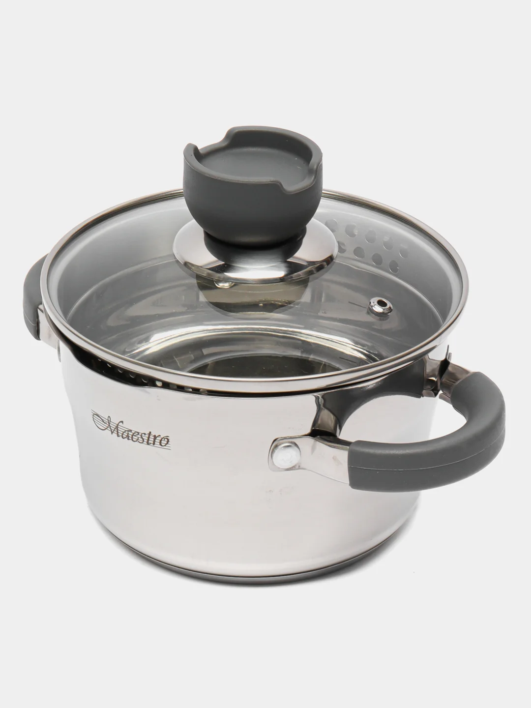 Кастрюля Maestro MR-3507-16, с крышкой, 1,7 л, 16 см