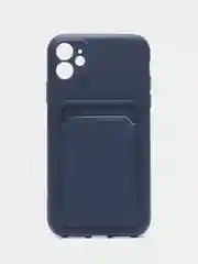 Розовый чехол на iPhone (Айфон) 11, 13, 14, 7 8 Plus X XR XS, 12 Mini Pro Max, с карманом для карт