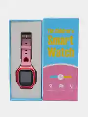 Розовый детские  умные часы Y85 2G, с поддержкой GPS, LBS, SIM-card