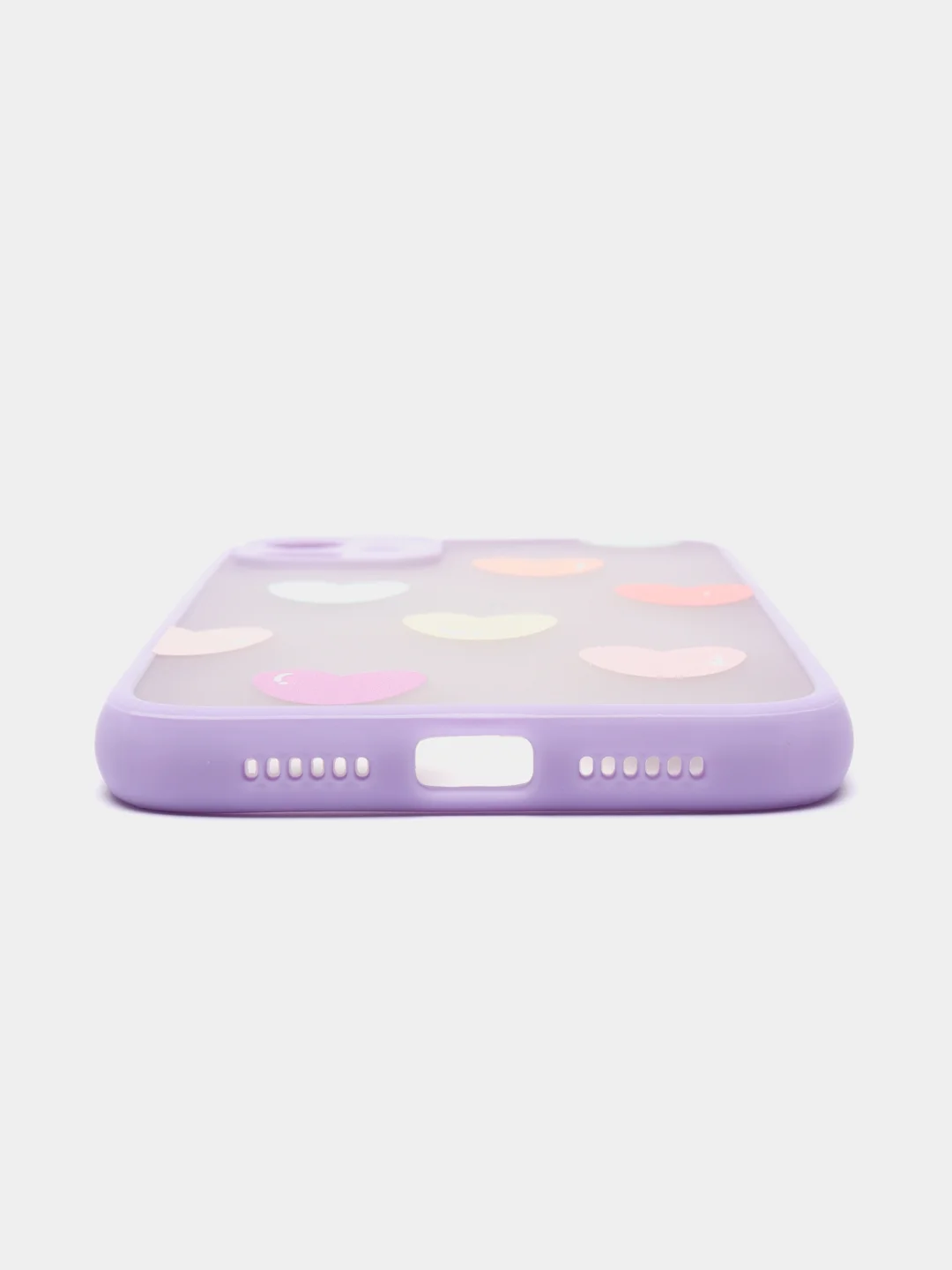 Разноцветный чехол на Айфон (iPhone) 11, XR, 7, 8 Plus, SE, 12, 13, 14, 15 Pro Max, пластиковый
