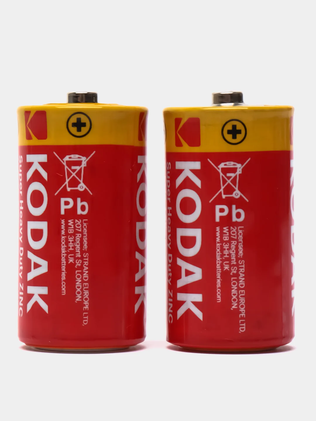 Батарейки Kodak R14 (C), 2 шт