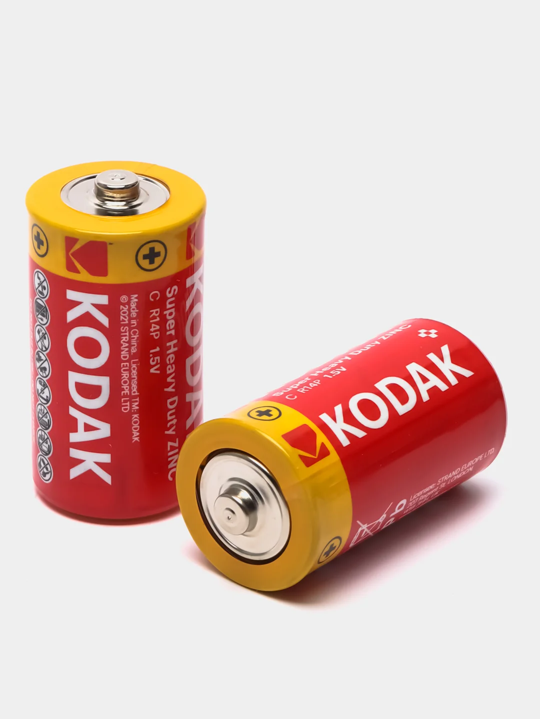 Батарейки Kodak R14 (C), 2 шт
