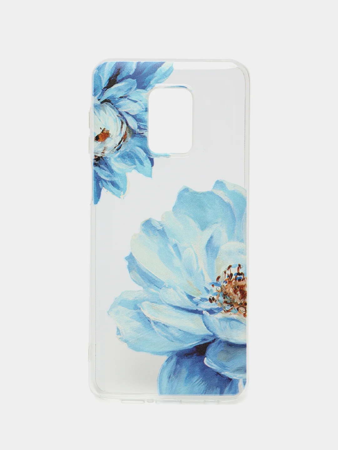 Лазурный чехол на Xiaomi Redmi Note 9S/9 Pro / Сяоми Редми Нот 9S/9 Про прозрачный, с рисунком
