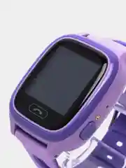 Сиреневый детские  умные часы Y85 2G, с поддержкой GPS, LBS, SIM-card