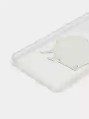 Бежевый чехол на Xiaomi Redmi Note 5/Note 5 Pro / Сяоми Редми Нот 5/5 Про прозрачный, с рисунком