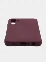 Марсала чехол ROSCO для Samsung Galaxy A24 матовый, силиконовый, тонкий, бортик вокруг камер