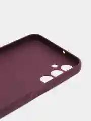 Марсала чехол ROSCO для Samsung Galaxy A24 матовый, силиконовый, тонкий, бортик вокруг камер