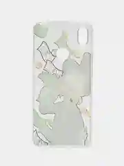 Лесной зеленый силиконовый чехол на Xiaomi Redmi Note 7 / Сяоми Редми Нот 7 прозрачный, с рисунком