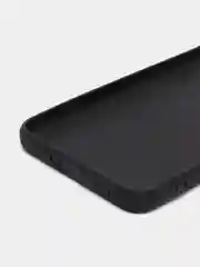 Черный чехол BROSCORP для Huawei Nova Y91 матовый силиконовый тонкий, бортик вокруг камер