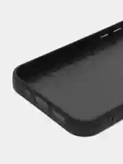 Черный зеркальный чехол BROSCORP для Apple iPhone 13 с защитой камер, бампер с зеркальной крышкой