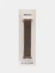 Золотой ремешок для смарт часов Apple Watch миланская петля, металлический, 42/44/45/49 мм