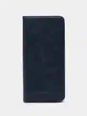 Синий чехол-книжка GQ для Oppo A17 / Oppo A17K (Оппо А 17) из высококачественной эко кожи