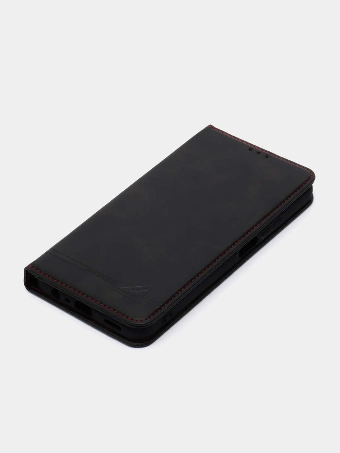 Черный чехол-книжка GQ для Oppo A17 / Oppo A17K (Оппо А 17) из высококачественной эко кожи
